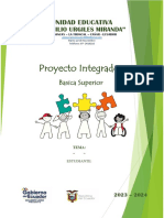 Formato de Proyecto Interdisciplinario Basica Superior 2023 2024