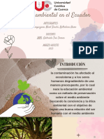 Edicación Ambiental en El Ecuador