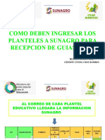 Guia o Instructivo Sunagro para Planteles Educativos Publicos Pae