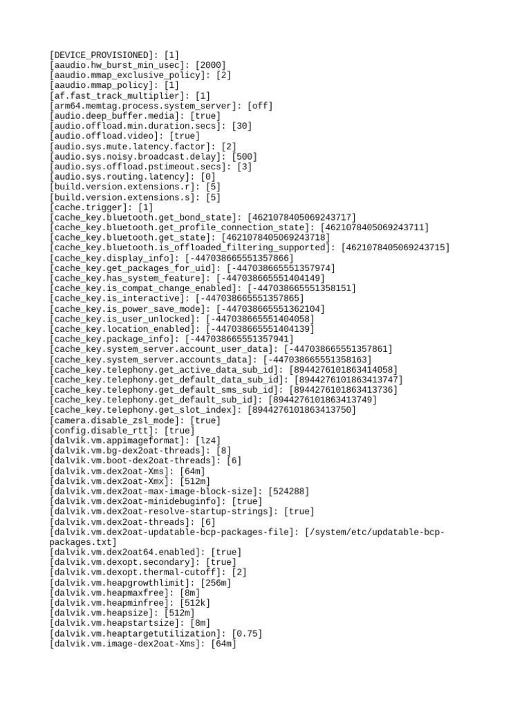 Android System Configuration | PDF | Computer Science | Information ...