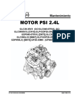 Motor Psi 2.4L: Mantenimiento