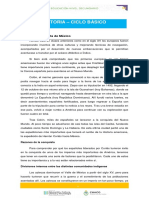 8-1° Año - CB - La Conquista de México