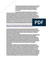 La Época Colonial en Guatemala