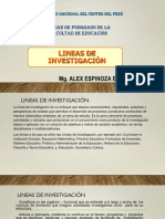 Lineas de Investigación