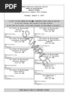 Marion County - Democratic Sample Ballot