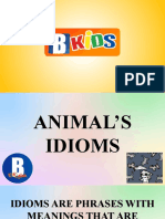 Animals' Idioms