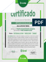 Certificado - Sicredi - Cerrado - LEILA ALVES DIAS TABOAS