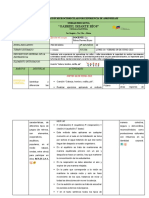 Planificación Microcurricular Por Experiencia de Aprendizaje Ruben