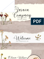 Brown and White Scrapbook Elegant Company Profile Presentation - Compressed