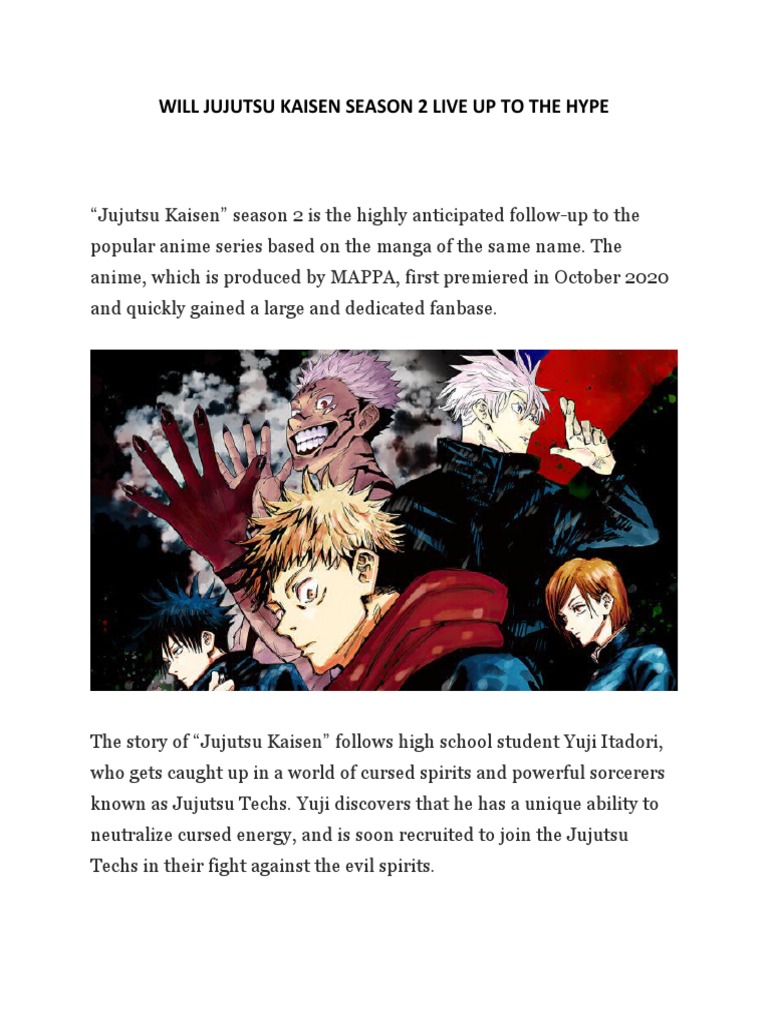 Jujutsu Kaisen (season 2) - Wikipedia