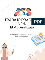 TRABAJO PRACTICO #4. El Aprendizaje.