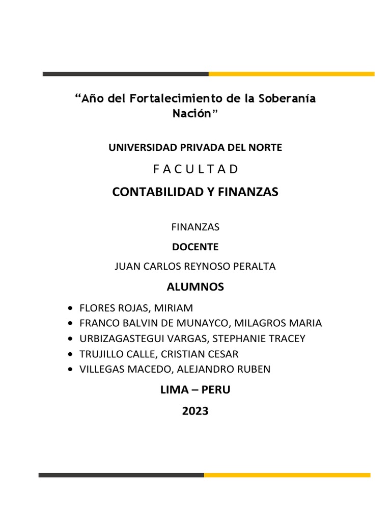 TC Semana 6 - Grupo 4 | PDF | Economias