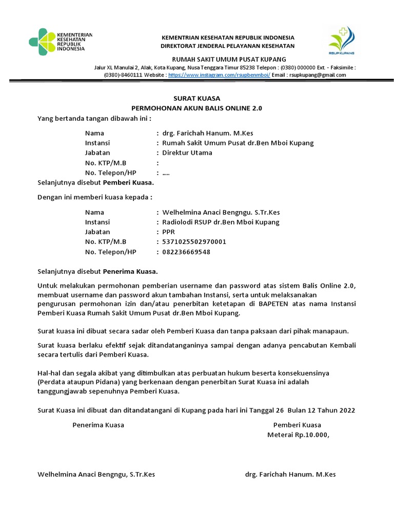 Permohonan akun balis online 2 pdf