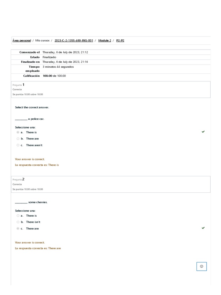 P2P2_ Revisión del intento practica 2 ingles 13 itla PDF