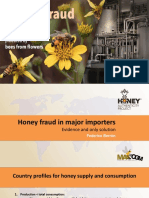 Honey Fraud Evidence in Major Importers - F. Berron