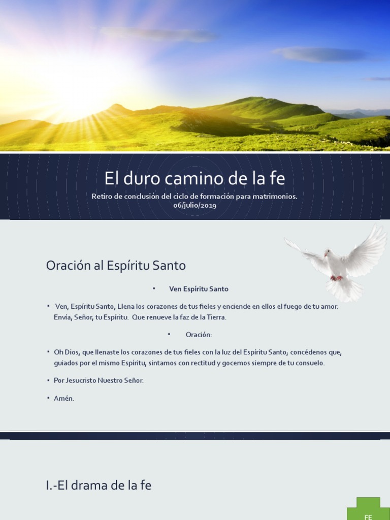 El Duro Camino de La Fe | PDF | Jesús | Oración