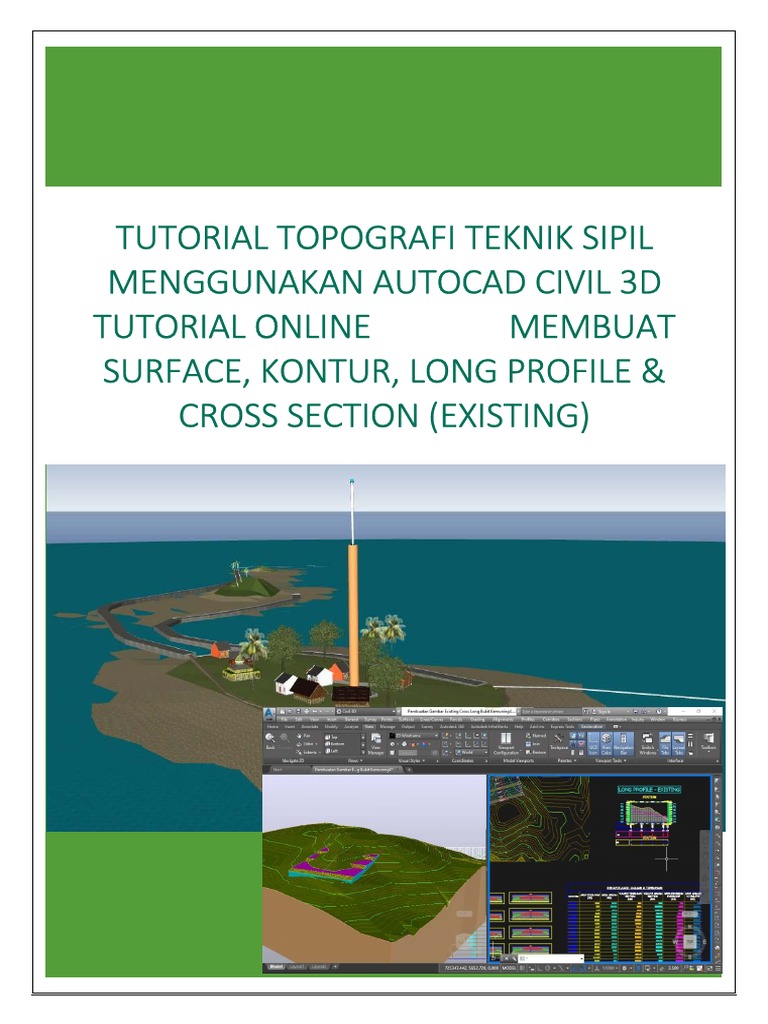 Tutorial Topografi Sipil dengan Civil 3D | PDF