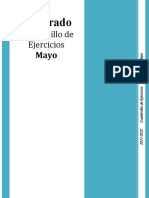 5to Grado - Cuadernillo de Ejercicios (Mayo)
