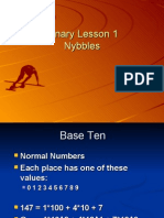 Binary Lesson 1 Nybbles