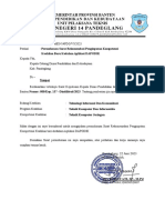 Surat Permohonan Penginfutan Jurusan Baru Ke Aplikasi Dapodik Untuk KCD