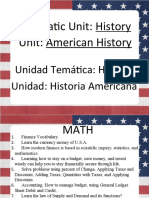 Objetivos Historia Americana