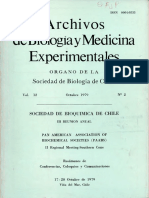 Archivos de Biología y Medicina Experimentales