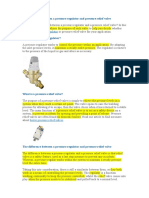 Relief Vs Regulating