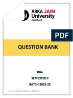 Question Bank Sem II
