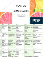 Plan de Alimentacion