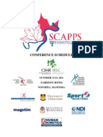 2011 SCAPPS Conference Schedule