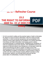 23.2 Refr. RTI Act
