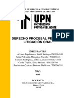 Examen Parcial - Der. Proc. Penal II