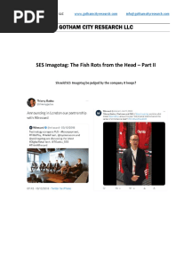 SES Imagotag: The Fish Rots From The Head - Part II
