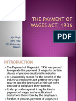MSW Ajit Singi 2305 Payment of Wages Act 1936