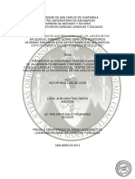 Efectos Juridicos Que Provocan Que Los Jueces de Paz Apliquen El Embargo Sobre Derechos Posesorios de Bienes Inmuebles en SM Especificamente en Los Procesos de Ejecucion