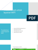 Troubleshoot Untuk Layanan WIFI