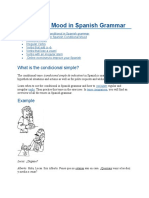 Conditional Mood in Spanish Grammar