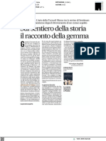 Sul sentiero della storia il racconto di una gemma - Il Corriere Adriatico del 6 luglio 2023