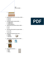 Soal Matematika Kelas 1