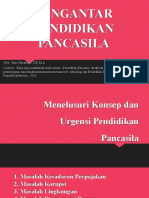 Konsep Dan Urgensi Pendidikan Pancasila