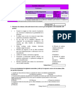 Evaluación Escrita T1 IEI