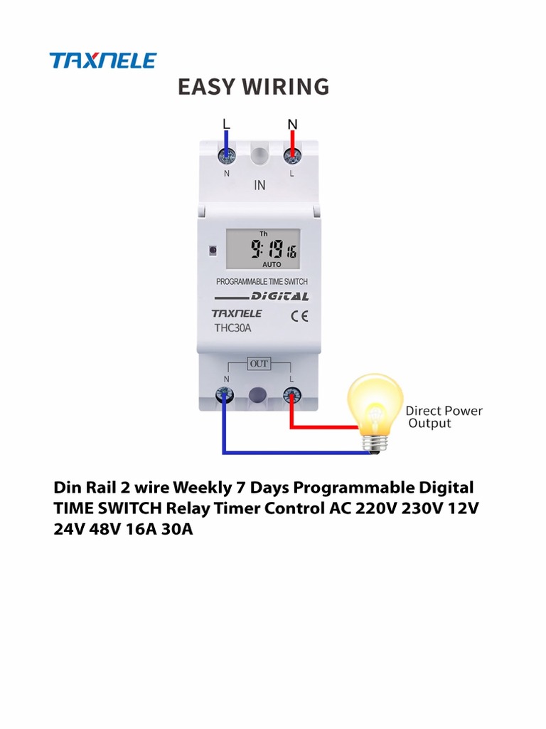 Timer Switch | PDF