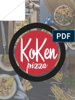 Menú Koken Pizza