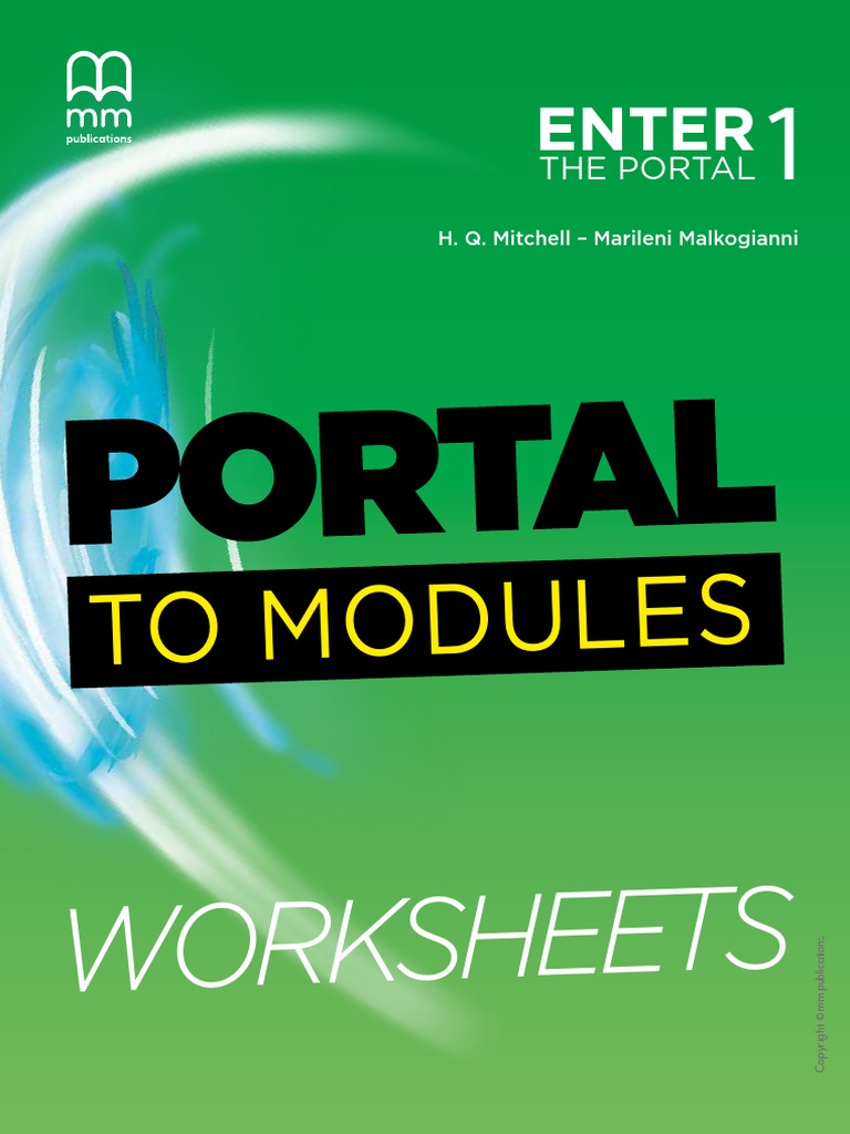 Enter The Portal 1 Portal To Module Worksheets | PDF | Monopoly ...
