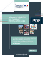 Plaquette Ferroviaire Europe 2021