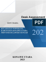 Desk Assessment IUP Malino