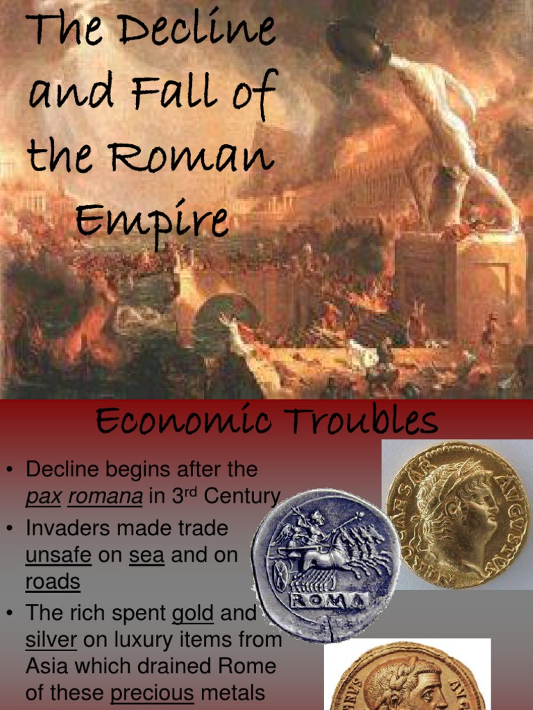 Economic Decline of the Roman Empire | PDF | Byzantine Empire | Ancient ...