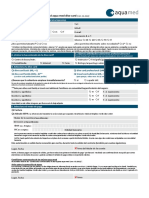 Formulario de Solicitud Dive Card Es