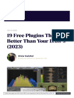 19 Free Plugins That Are Better Than Your DAW's (2023)