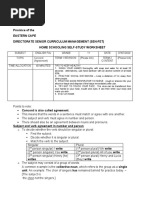 4 English FAL Grade 11 Grammar Worksheet - Concord